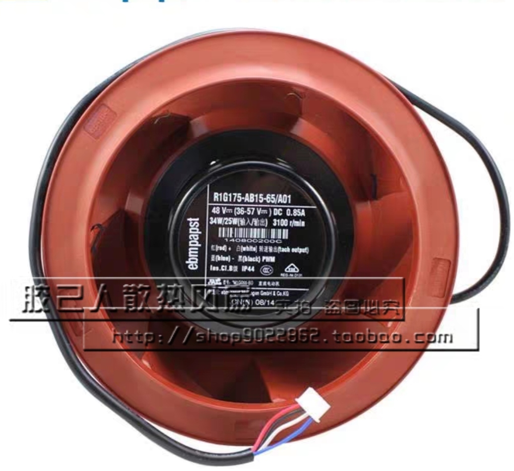 R1G175-AB15-65/A01 R1G175-RB33-G01/10/10/A02 ebmpapst风机