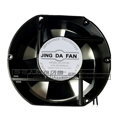 全新 JD17251AC P/N JD15050A1B S 0.43/0.39A 110-120V 散热风扇