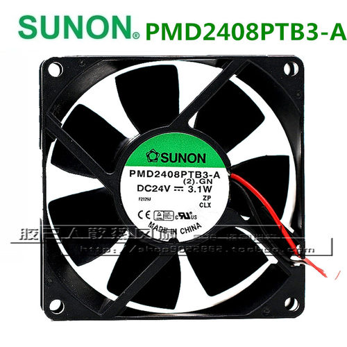 SUNON PMD2408PTB1-A TB3-A 8025 24V 4.8W 3线 双滚珠变频器风扇