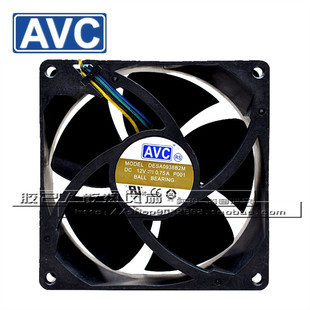 AVC 9038 9CM厘米 12V 0.75A 双滚珠 4线PWM温控风扇 DESA0938B2M