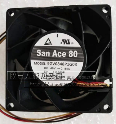 9GV0848P1G03 全新原装日本三洋 48V 0.84A 8038 变频器散热风扇