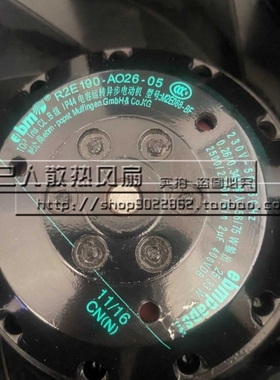 R2E190-AO/A0/RA26-20/17/36/05/44/85/25/30/D3 ebmpapst风机
