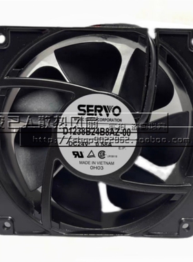 D1238B24B9CZ-44 D1238B24B8AZ-00 24V 0.82A 原装日本SERVO 风扇
