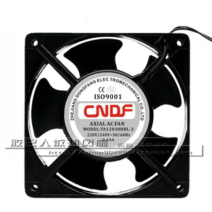 全新CNDF TA12038HSL-2 TA12038HBL-2 AC220V 12CM 12038交流风扇