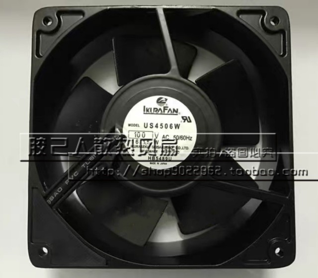 UTHA1-US4506L AC100V 原装日本育良IKURA 全金属 耐高温设备风扇