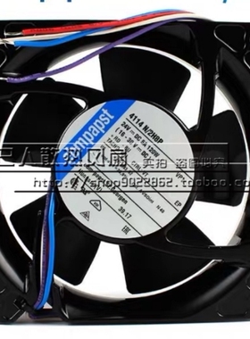 全新原装德国ebmpapst 4114N/2H8P DC24V 120W 印刷机风扇