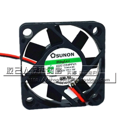 KDE1204PFV1原装建准 SUNON 4010 12V 1.1W 4CM 静音 南北桥风扇