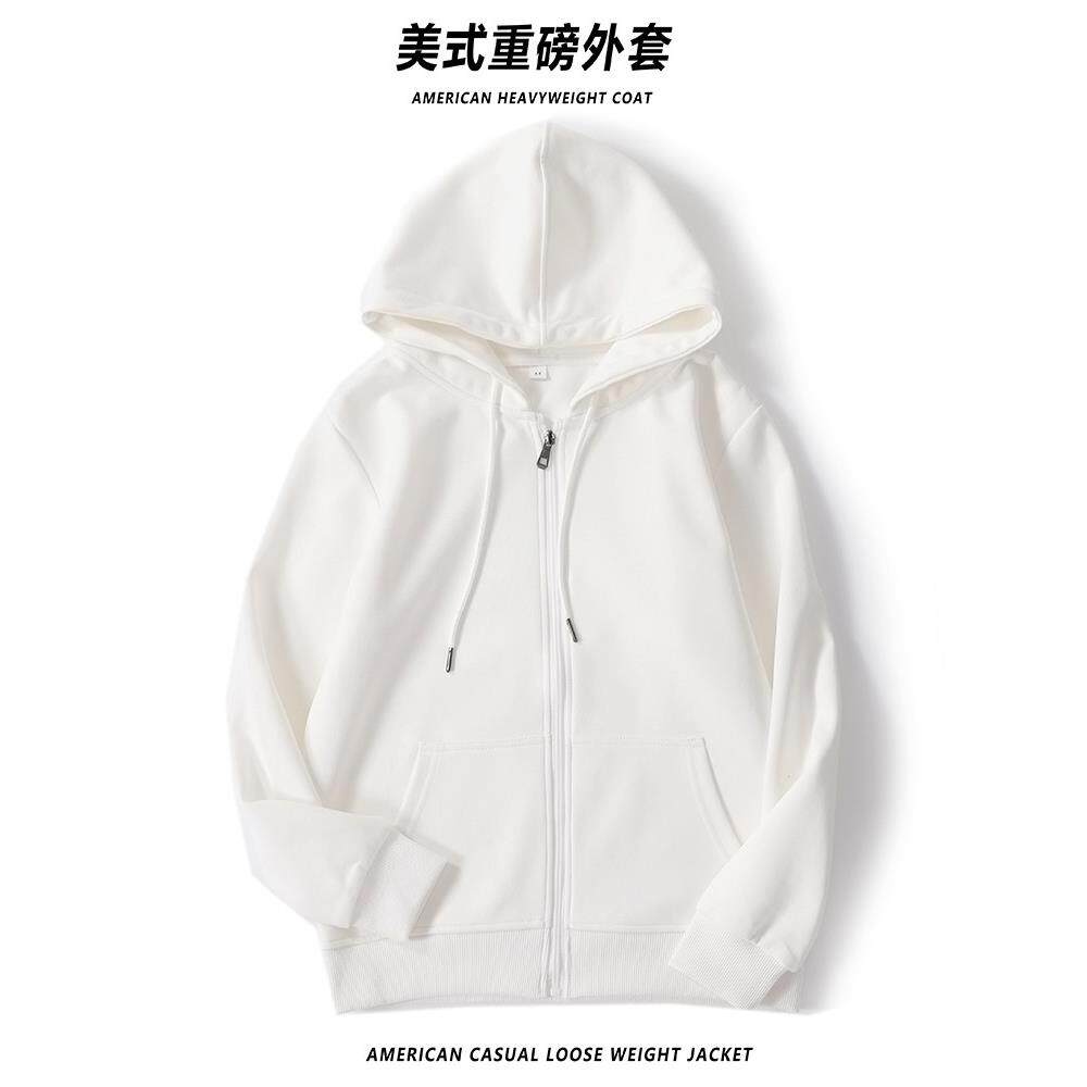 秋季卫衣外套女款2023新款爆款灰色春秋薄款女士连帽开衫拉炼运动