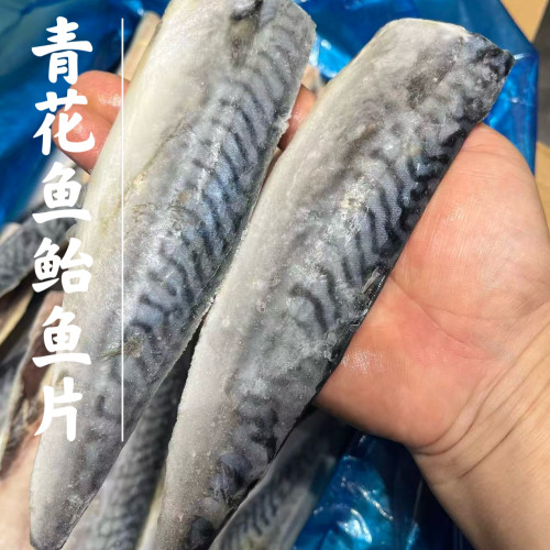 青花鱼鲐鱼片，2条（共5-6两）