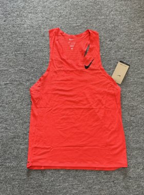 正品Nike耐克 ADV男子马拉松田径跑步运动速干透气背心FN4232-696