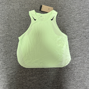 Nike/耐克 AeroSwift 女子速干短款运动马拉松跑步背心FN2714-376