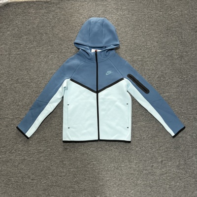 耐克男女大童运动休闲拼接外套