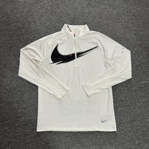 Nike/耐克 男子防晒运动跑步训练速干透气反光立领长袖IM9357-133
