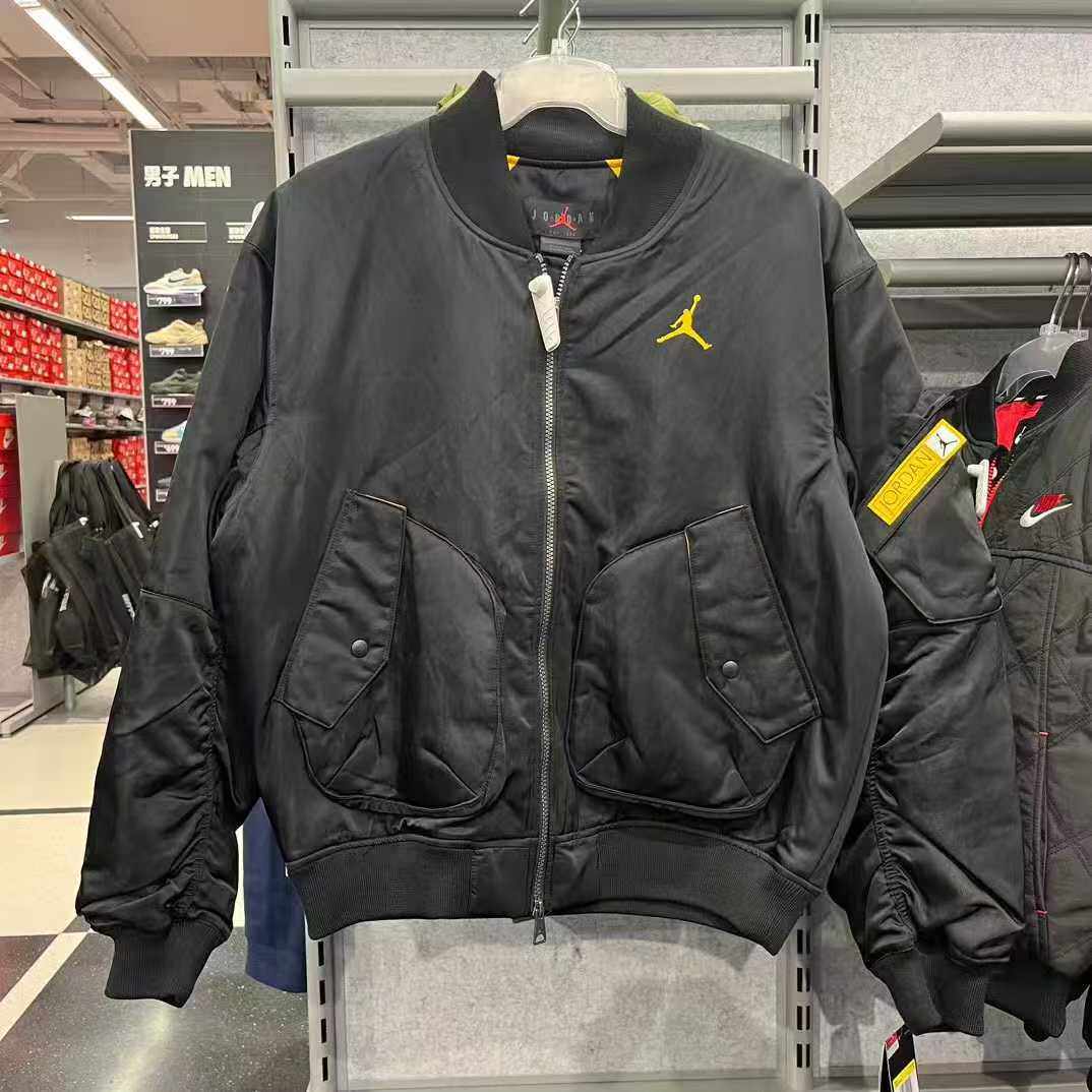 Nike/耐克男子立领运动休闲防风保暖棒球服夹克外套 CZ1191-010