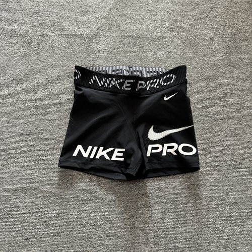 耐克NIKE PRO女子速干骑行短裤秋季新款中腰训练运动裤HV2465-010