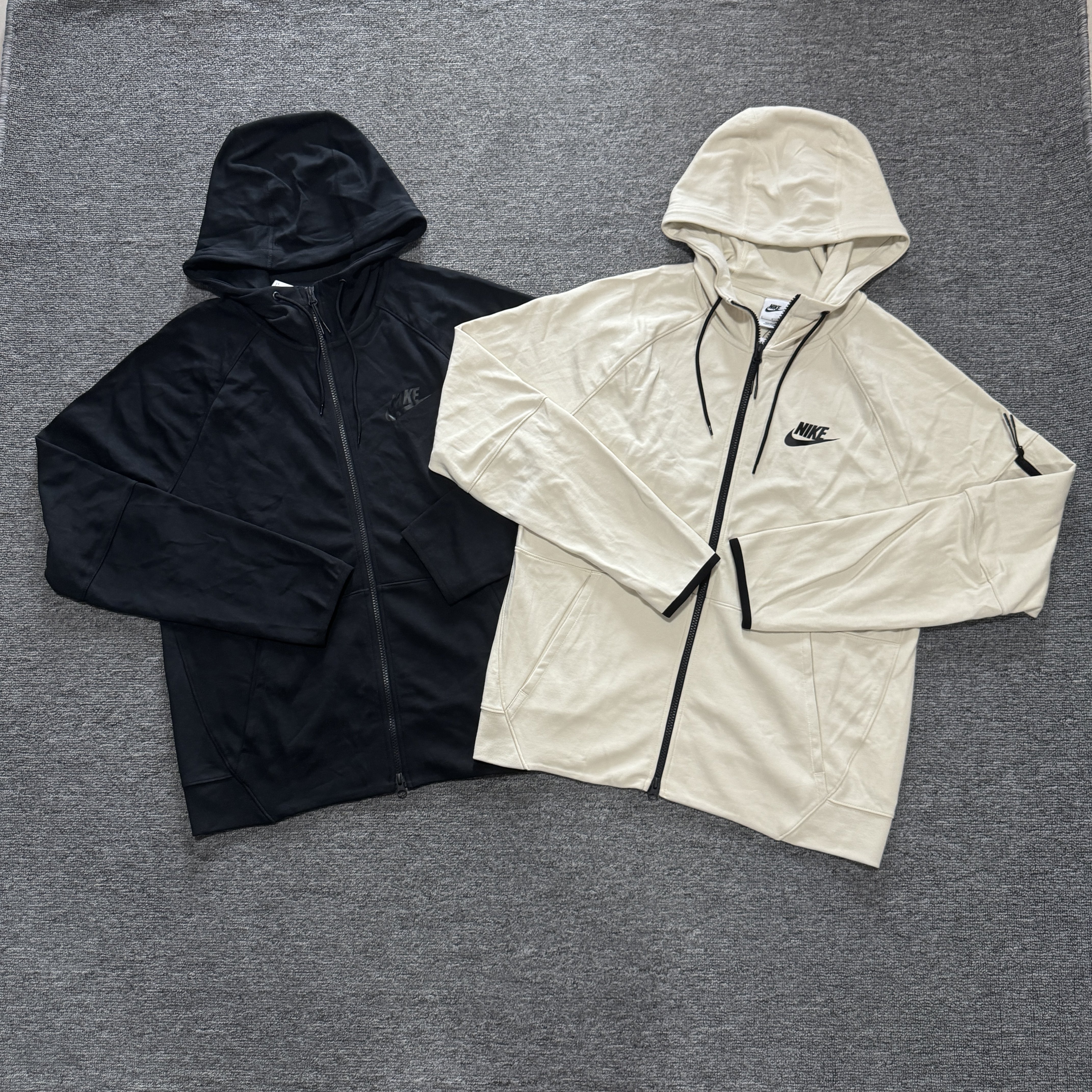 Nike/耐克 Tech-Pack 男子秋季双拉链针织连帽简约夹克外套DD5285