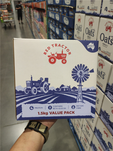 Costco开市客代购澳州进口红色拖拉机早餐麦片奇亚籽燕麦片1.5kg