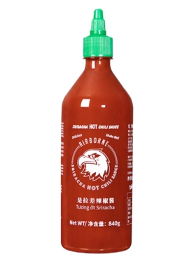 上海costco代购sriracha红飞鹰是拉差辣椒酱840g 原味泰国辣椒酱