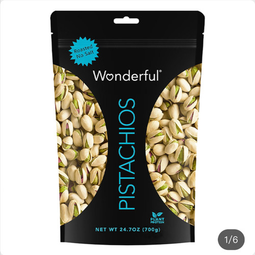 山姆代购美国进口无盐开心果零食