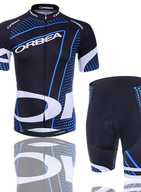 0RBEA春秋夏季山地公路自行单车衣服透气男女款长短袖骑行服套装