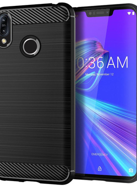 适用华硕ZenFoneMax M2手机壳ZB633KL保护套全包边拉丝纹防摔软壳