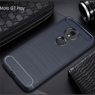 2碳纤维软硅胶全包防摔滑手机壳保护套 moto摩托G7 Play XT1952