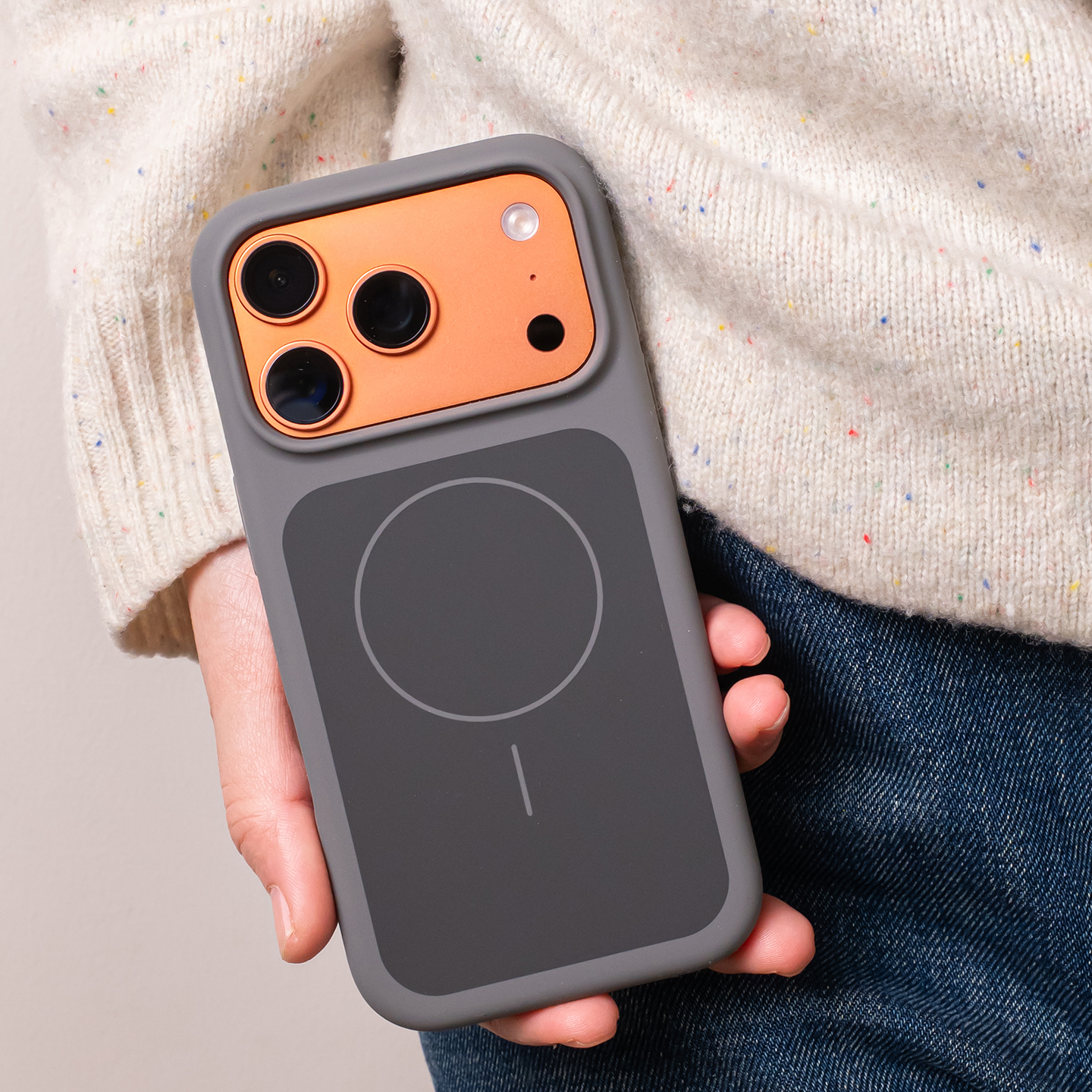 苹果17液态硅胶简约手机壳