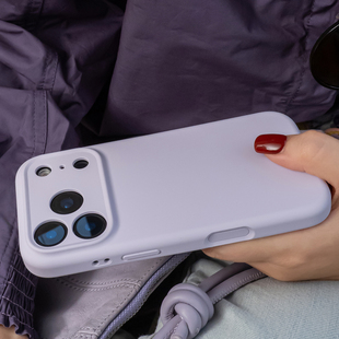 沛鱼适用iphone17pro手机壳苹果17液态硅胶iphone16软max全包air镜头相机拍照键保护15磨砂高级新款 2025简约