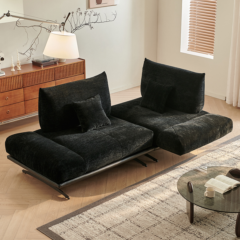 灵动岛沙发意式极简布艺沙发