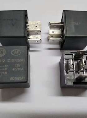 汽车继电器 HFV4/012-1Z1GR(504) 12VDC 40/30A 5脚 PCB直插式