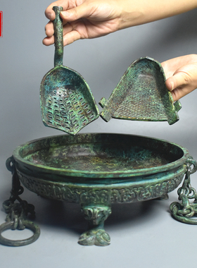 青铜器碳炉可手提战国曾侯乙炉