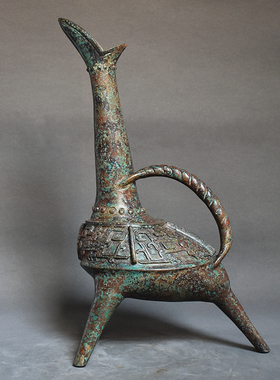 御如意铜摆件复古怀旧