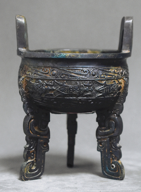 御如意铜摆件复古怀旧