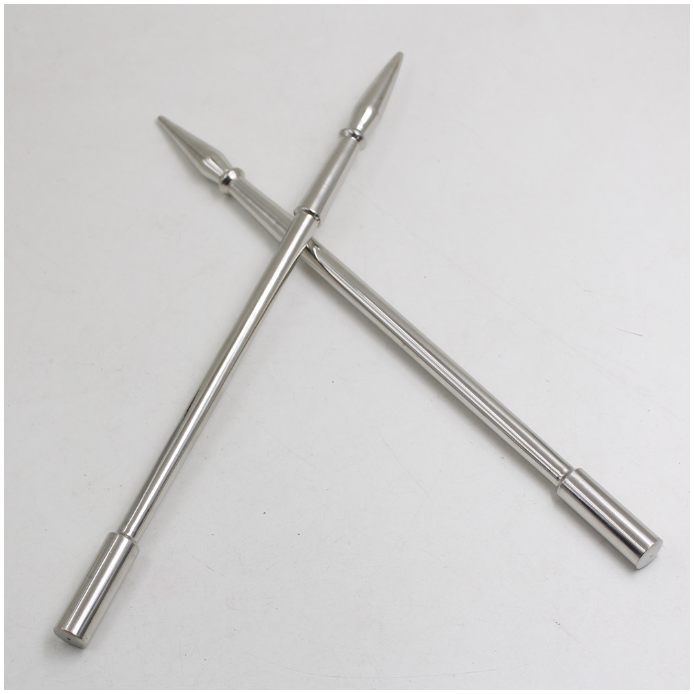 聚武园不锈钢传统武术判官笔