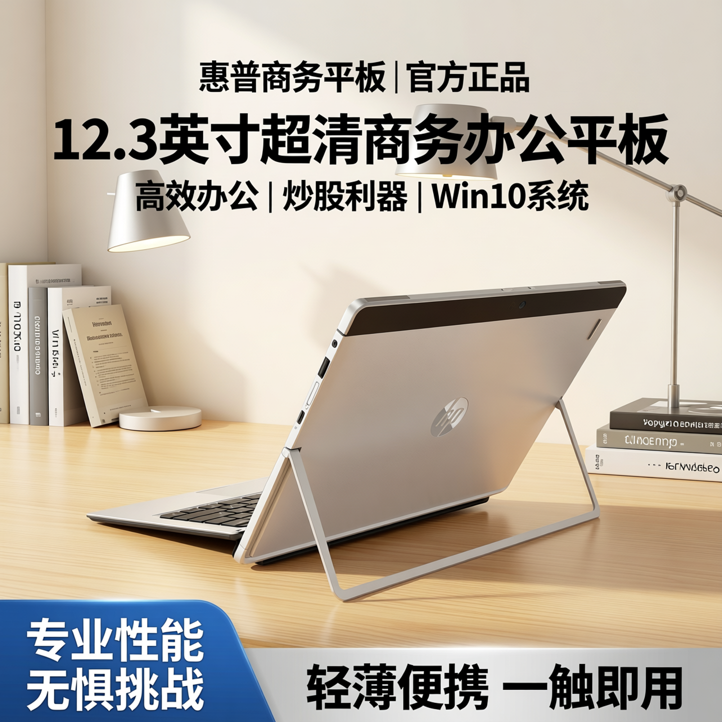 惠普/HP Elite x2 1012 G2 12.3寸超清win10商务办公炒股平板电脑