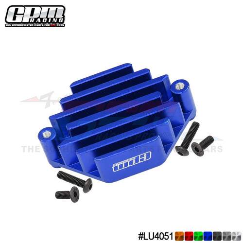 LOSI 1/10 LASERNUT TENACITY ULTRA 4铝合金电调固定座带散热纹