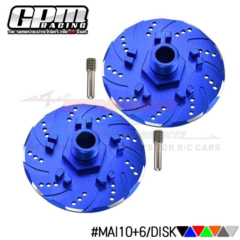 ARRMA 1/7 INFRACTION 6S加厚6MM龙爪式六角仿真刹车碟/银边款