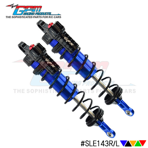 TRAXXAS 1/8 SLEDGE 雪橇 铝合金L型带负压筒中点距离143mm后避震