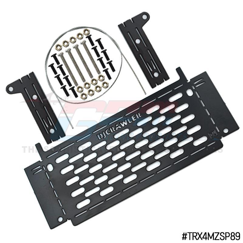 TRAXXAS 1/18 TRX-4M  路虎卫士D90,D110露营金属桌板开盖折叠