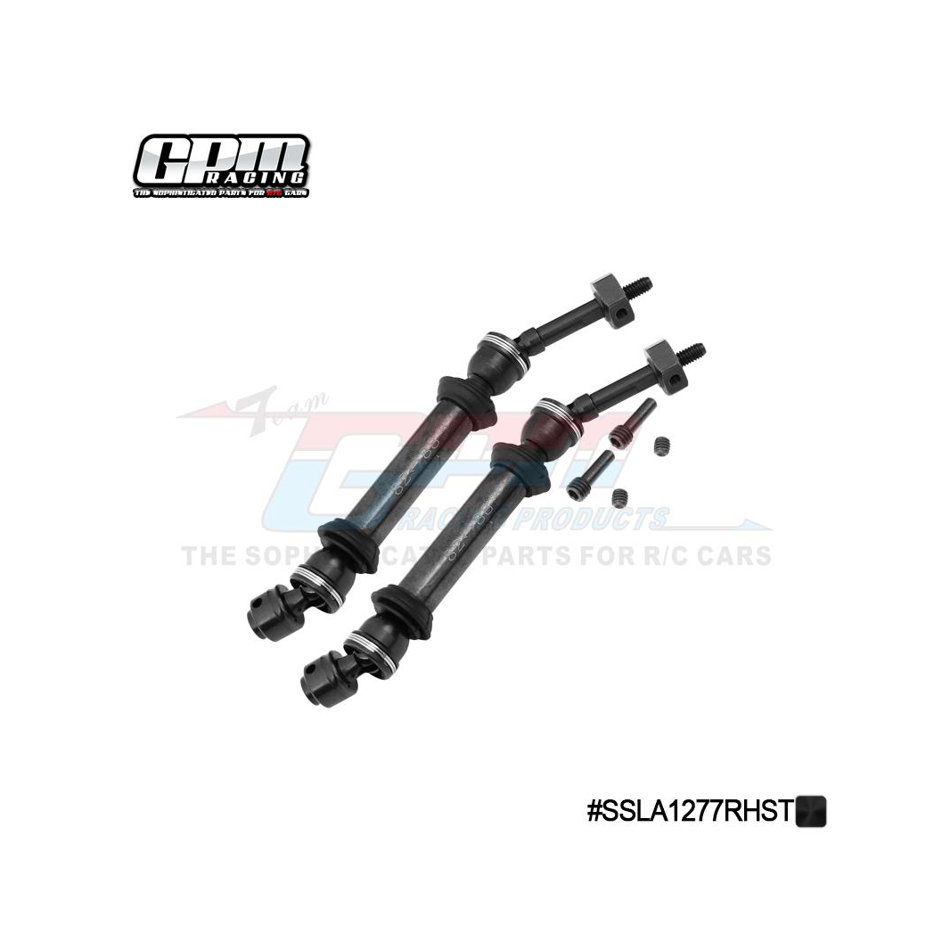 TRAXXAS SLASH 4X4 45#加硬全钢可伸缩式后万向节带有六角结合器