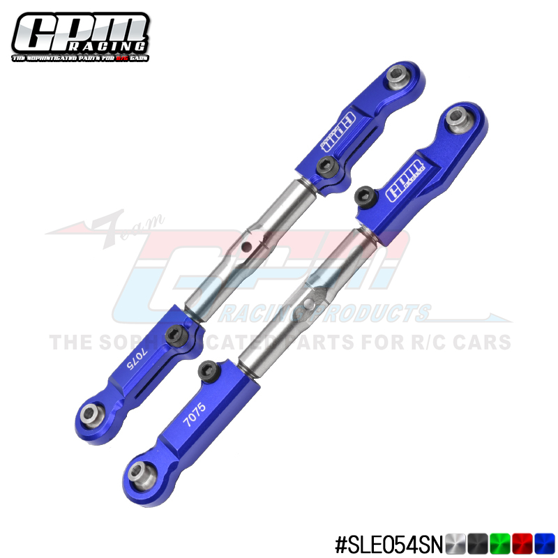 TRAXXAS 1/8 4WD 雪橇 7075-T6波脚+正反牙可调节前上臂拉杆