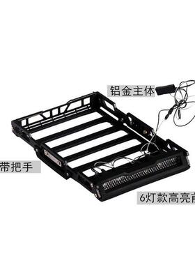 1/18 TRX4M D110 1/24 SCX24 FMS BRONCO 带灯高亮 金属行李架