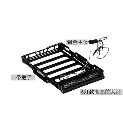 1/18 TRX4M D110 1/24 SCX24 FMS BRONCO 带灯高亮 金属行李架