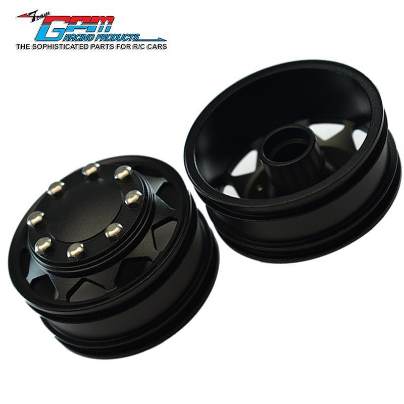 TAMIYA 1/14TRUCK金属仿真六角螺丝设计前轮毂TRU1005F