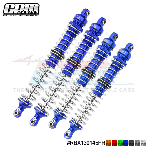 Axial 1/10 RBX10 Ryft 4WD铝合金置弹簧款前后避震器-（一车份）