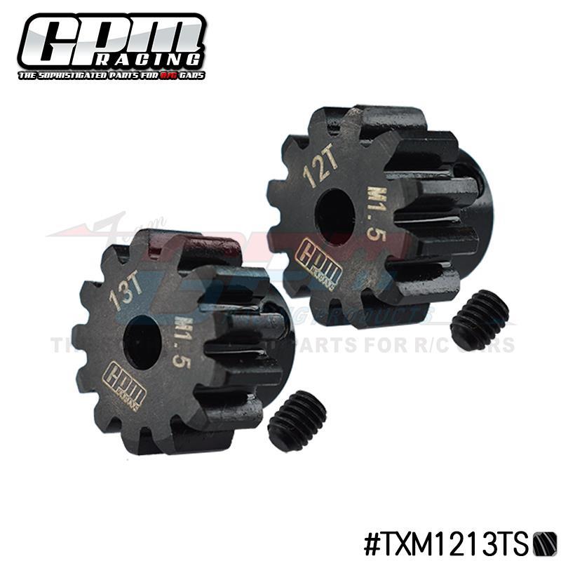 TRAXXAS-1/5 X-MAXX 6S/8S XRT通用 中碳钢1.5模数 12T/13T马达齿