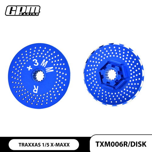 TRAXXAS X-MAXX 1/5铝合金后结合器刹车碟款-对TXM006R/DISK