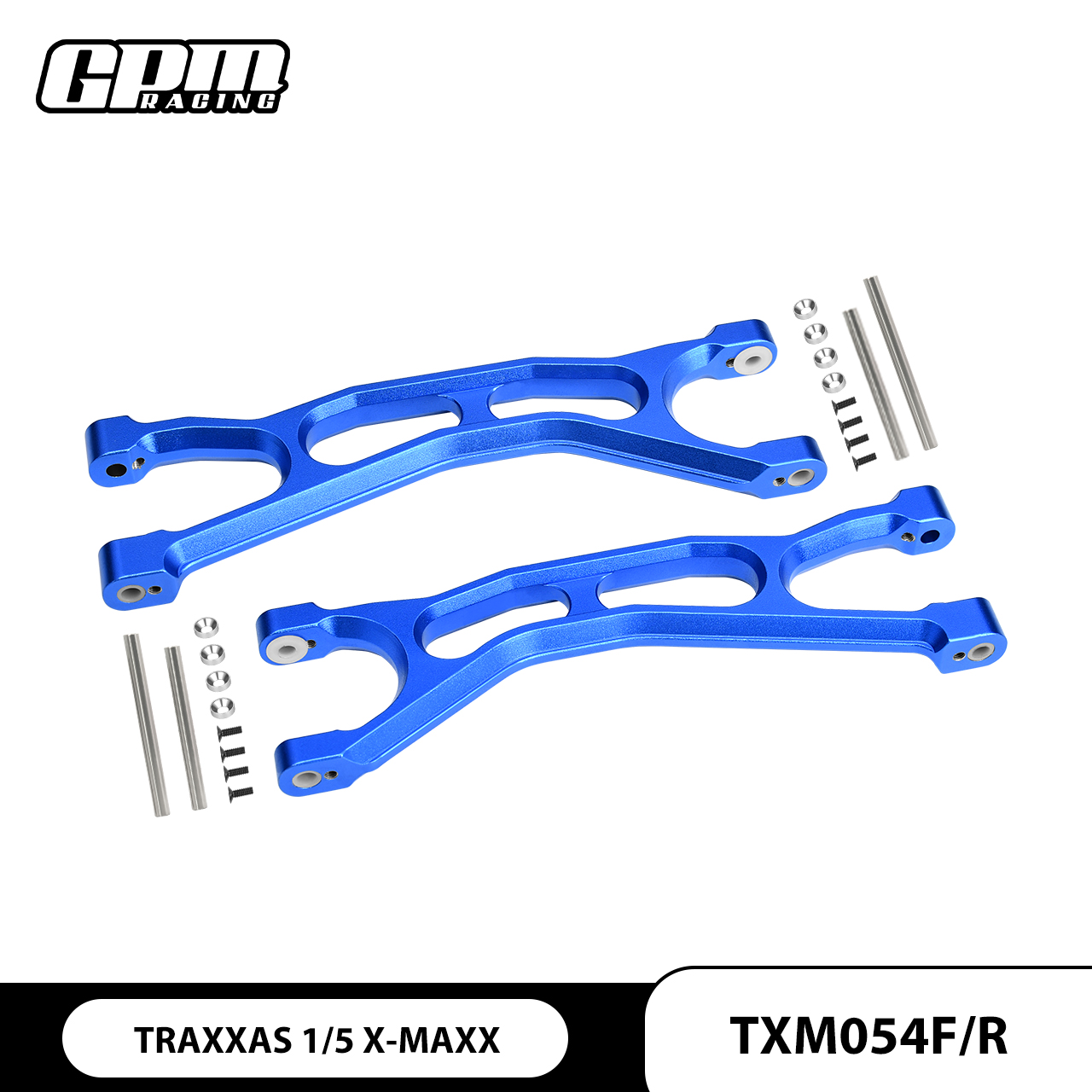 GPM FOR TRAXXAS X-MAXX 1/5铝合金前后通用上臂-对 TXM054F/R