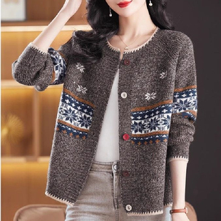 东莞大朗高端开衫毛衣外套女秋冬短款季广州十三行深圳南油针织衫