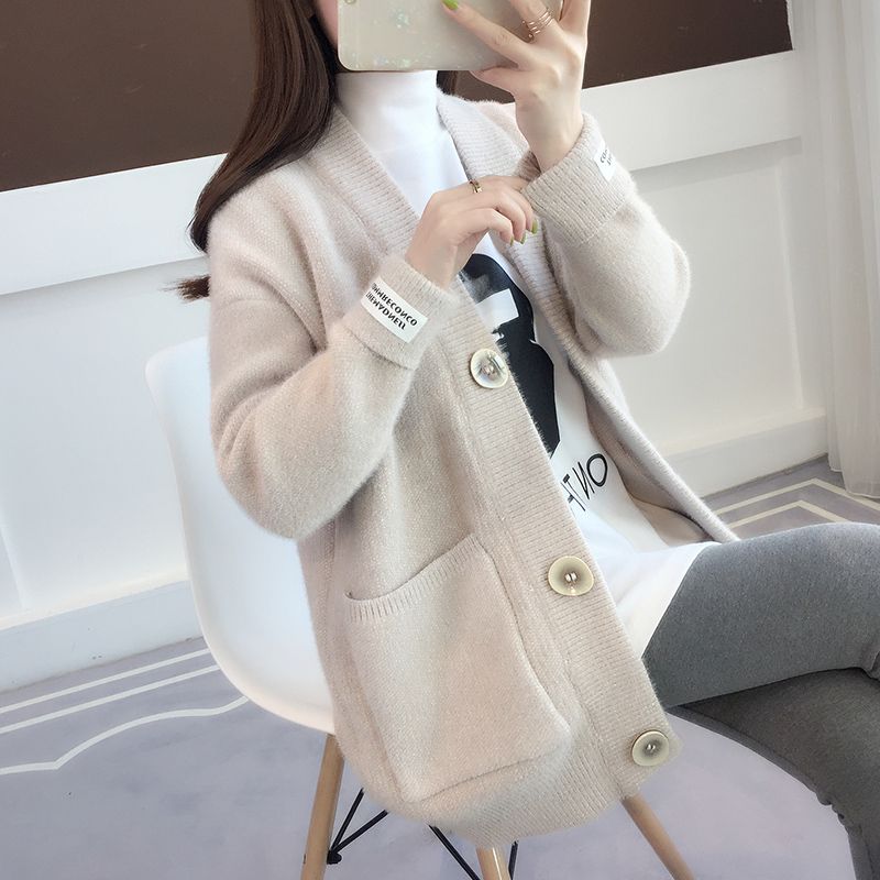 十三行大朗高端毛衣开衫外套不起球正品2025秋冬新款深圳南油女装